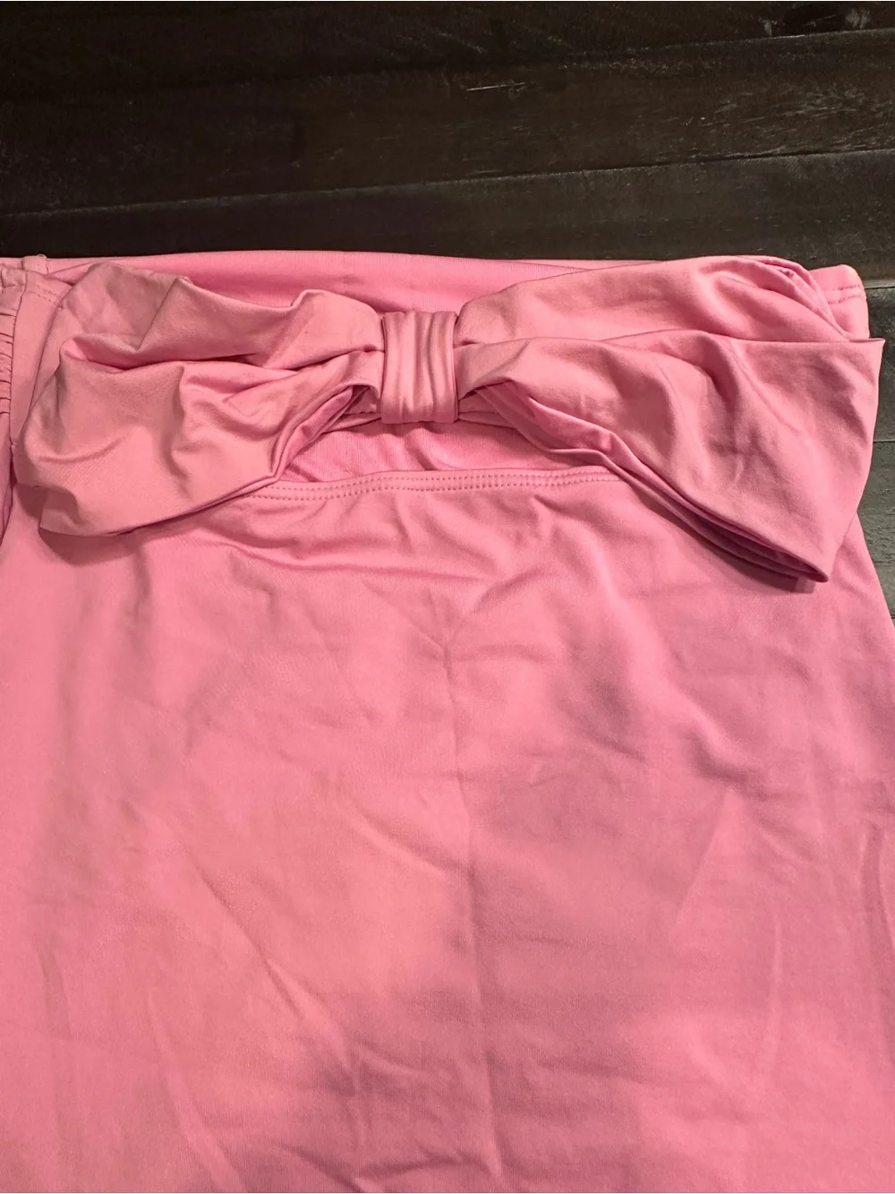 Kate Spade Pink Strapless A-Line Tube Top